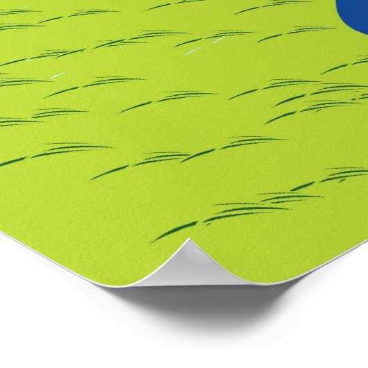 Poster Illustration de l'arbre solitaire (Coin)