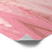 Poster Illustration de l'Arrière - plan en mosaïque rose (Coin)