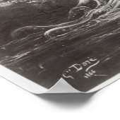 Poster Illustration de 'Les Travailleurs de la Mer' (Coin)