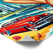 Poster Illustration de l'espace cosmique (Coin)