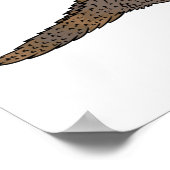 Poster Illustration de lézard à cornes de Regal (Coin)