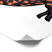 Poster Illustration de lézard géant affamé (Coin)