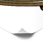 Poster Illustration de l'horloge d'alarme (Coin)