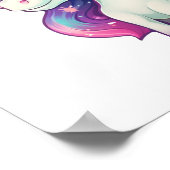 Poster Illustration de licorne de dessin (Coin)
