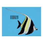 Poster Illustration de l'idole mauresque (Devant)