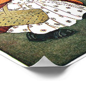 Poster Illustration de livre pour enfants Petits Critters (Coin)