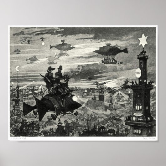 Poster Illustration de livre surréaliste (Devant)