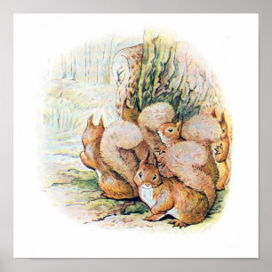 Poster Illustration de livres pour enfants