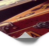 Poster Illustration de l'officier de police vintage (Coin)