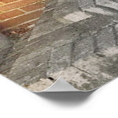 Poster Illustration de maison jaune (Coin)