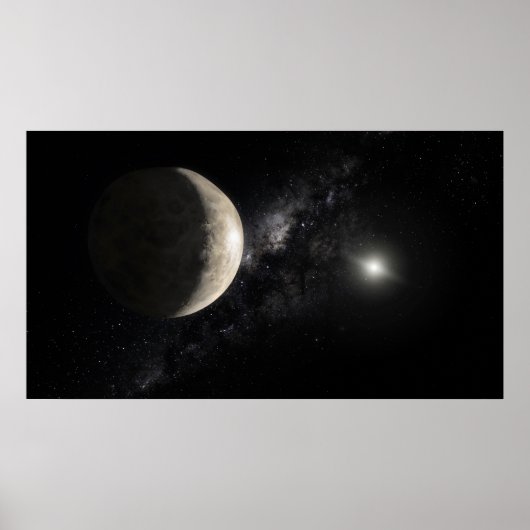 Poster Illustration de Makemake (Devant)