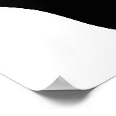 Poster Illustration de mode silhouette (Coin)