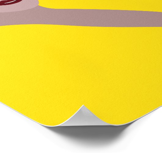 Poster Illustration de mode spatiale négative (Coin)