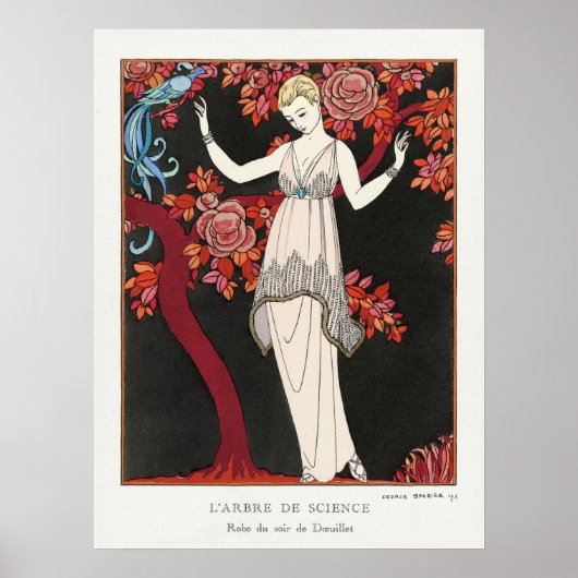 Poster Illustration de mode vintage 1914 (Devant)