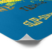 Poster illustration de mots de pêche (Coin)