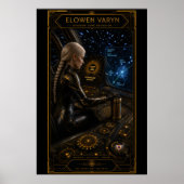 Poster Illustration de navigation dans l'hyperespace d'El (Devant)