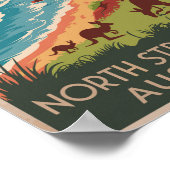 Poster Illustration de North Stradbreak Island Kangaroos (Coin)