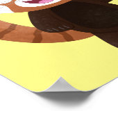 Poster Illustration de panda rouge mignon (Coin)