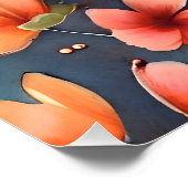 Poster Illustration de papillon lunaire unique (Coin)