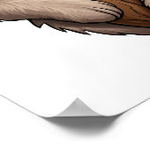 Poster Illustration de paresse de dessin (Coin)