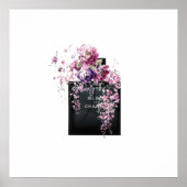 Poster Illustration de parfum (Devant)