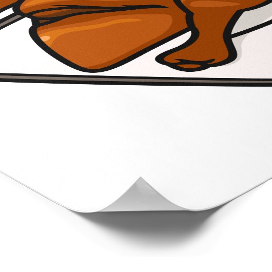 Poster Illustration de Peking duck (Coin)