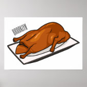 Poster Illustration de Peking duck (Devant)