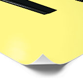 Poster Illustration de piano (Coin)