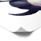 Poster Illustration de pingouin de dessin (Coin)