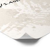 Poster Illustration de recettes de pâtes de petit-déjeune (Coin)