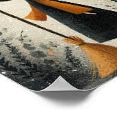 Poster Illustration de sorcière lunaire de la pépinière d (Coin)