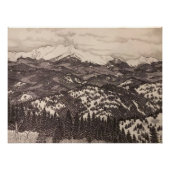 Poster Illustration de stylo/crayon de crayon de pointe (Devant)