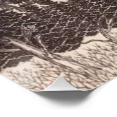 Poster Illustration de stylo/crayon de crayon de pointe (Coin)