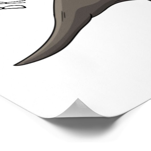 Poster Illustration de Styracosaurus (Coin)