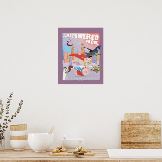 Poster Illustration de Super Powered Pack Metropolis (Cuisine)