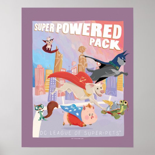 Poster Illustration de Super Powered Pack Metropolis (Devant)