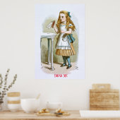 Poster Illustration de The Nursery Alice  - Bois-moi (Cuisine)