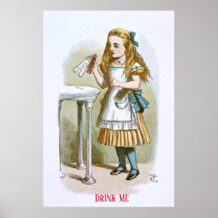 Poster Illustration de The Nursery Alice - Bois-moi