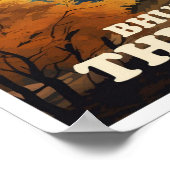 Poster Illustration de Thimphu Bhutan Art Vintage voyage (Coin)