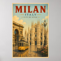 Illustration de voyage de la cathédrale de Milan I