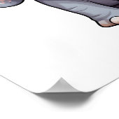 Poster Illustration d'éléphant de dessin animé (Coin)