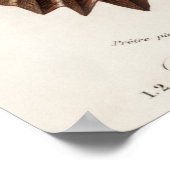 Poster Illustration des coquillages vintages (Coin)