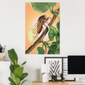 Poster Illustration des insectes du Canada (Bureau à domicile)