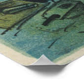 Poster Illustration des navires Poseidon et Sunken vintag (Coin)