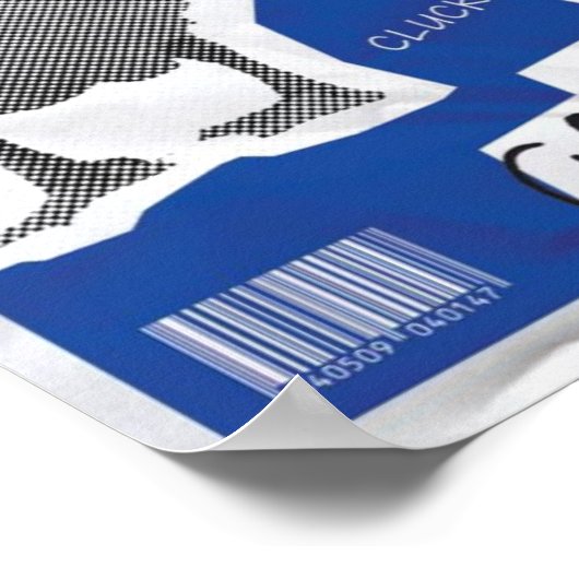 Poster Illustration d'oeuvres d'art ne pas être une oie i (Coin)