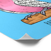 Poster Illustration d'oiseau de Galah (Coin)