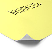 Poster Illustration d'oiseau de rhée (Coin)