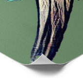 Poster Illustration d'oiseaux de Cockatiel (Coin)