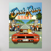 Poster Illustration d'Outrun (Devant)