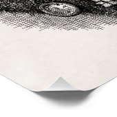 Poster Illustration du 19ème siècle d'un Père Noël (Coin)